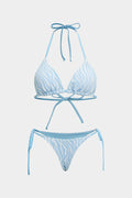 Azure Wave Bağlamalı Bikini Set