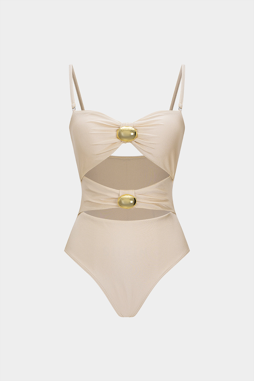 Aurelia Altın Detaylı Cut-Out Mayo