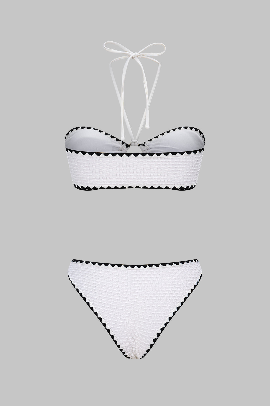 Ivory Edge Kontrast Detaylı Bikini Set