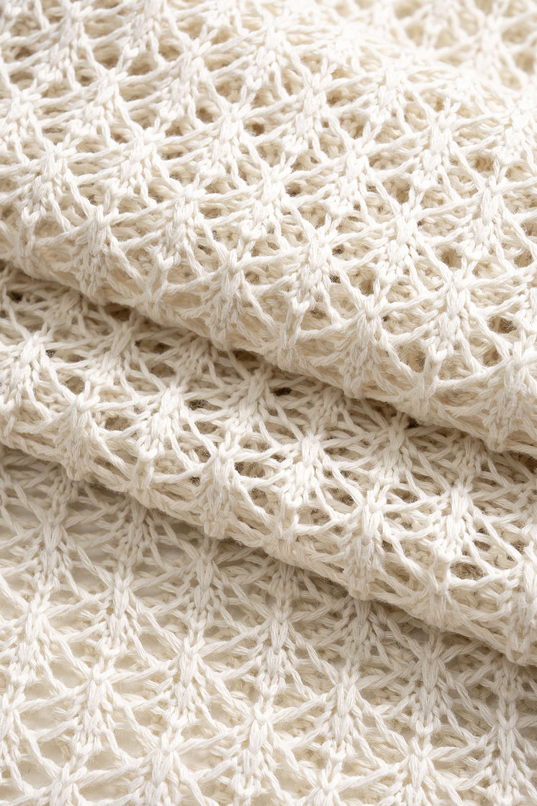 Uzun Kollu Bej Örgü Elbise