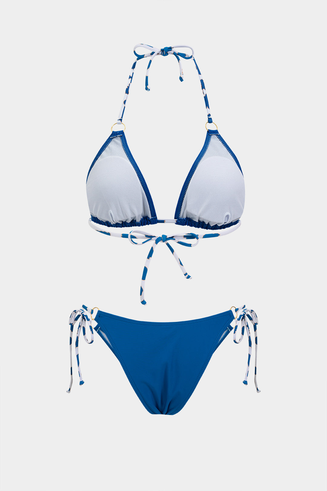 Üçgen Mavi Bikini