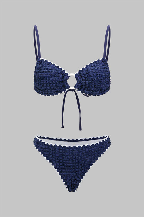 Dokulu Mavi Bikini