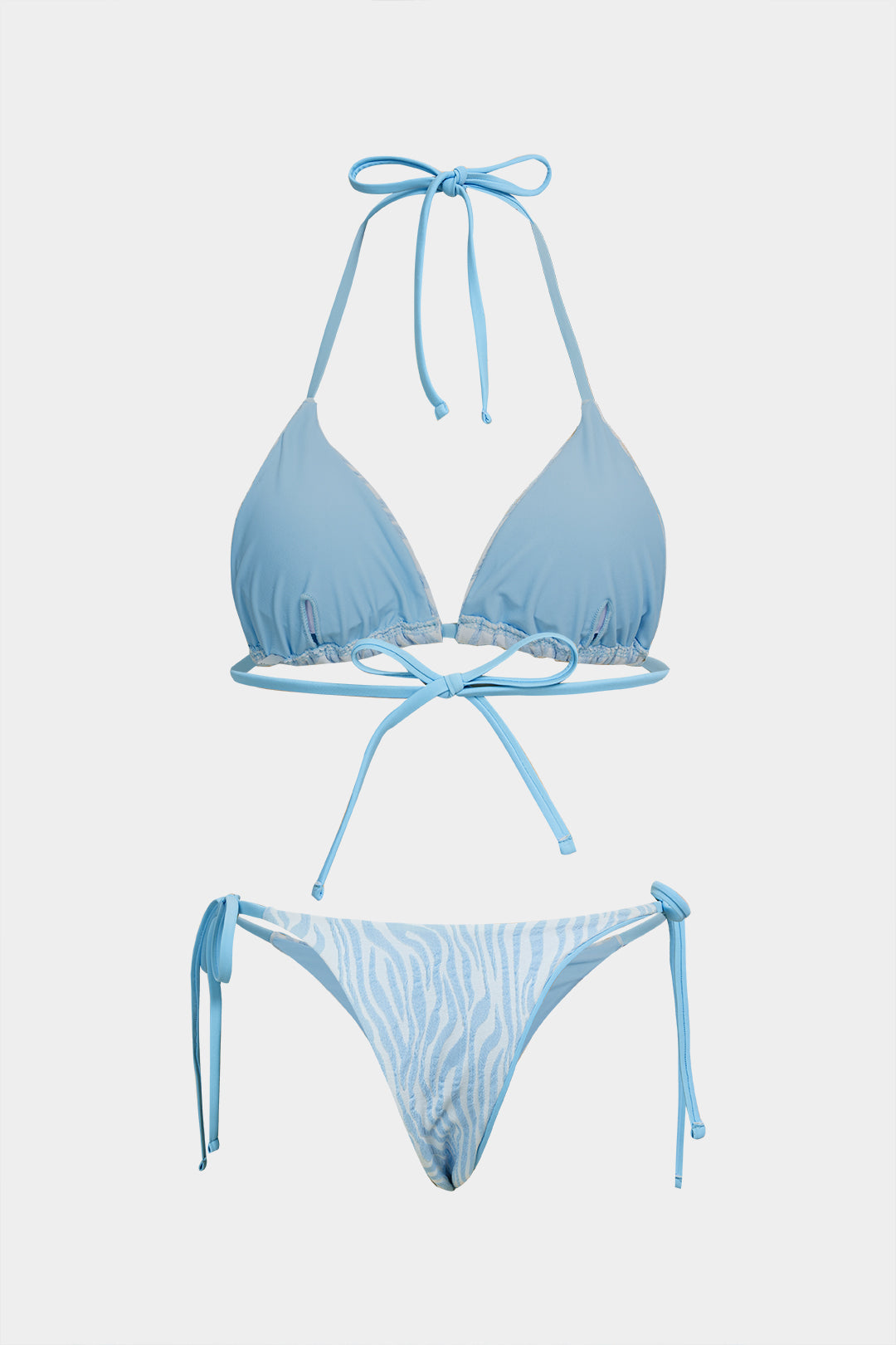Azure Wave Bağlamalı Bikini Set