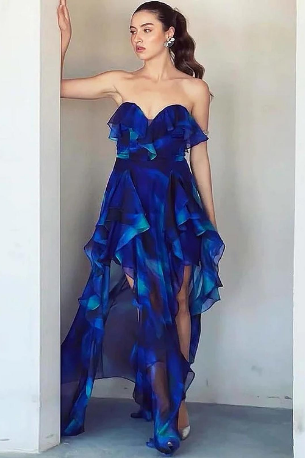 Rosvell Midnight Ocean Pareo Set