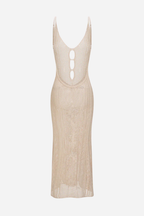 Rosvell Ivory Aura Maxi Elbise