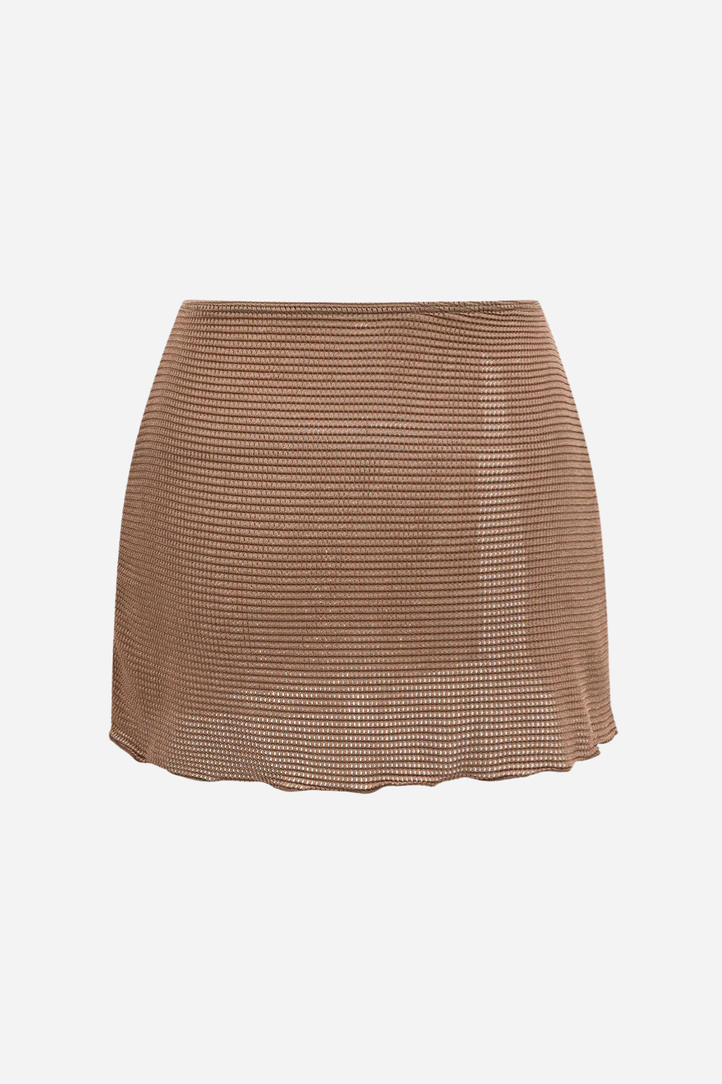 Kahverengi Straplez Pareo Set