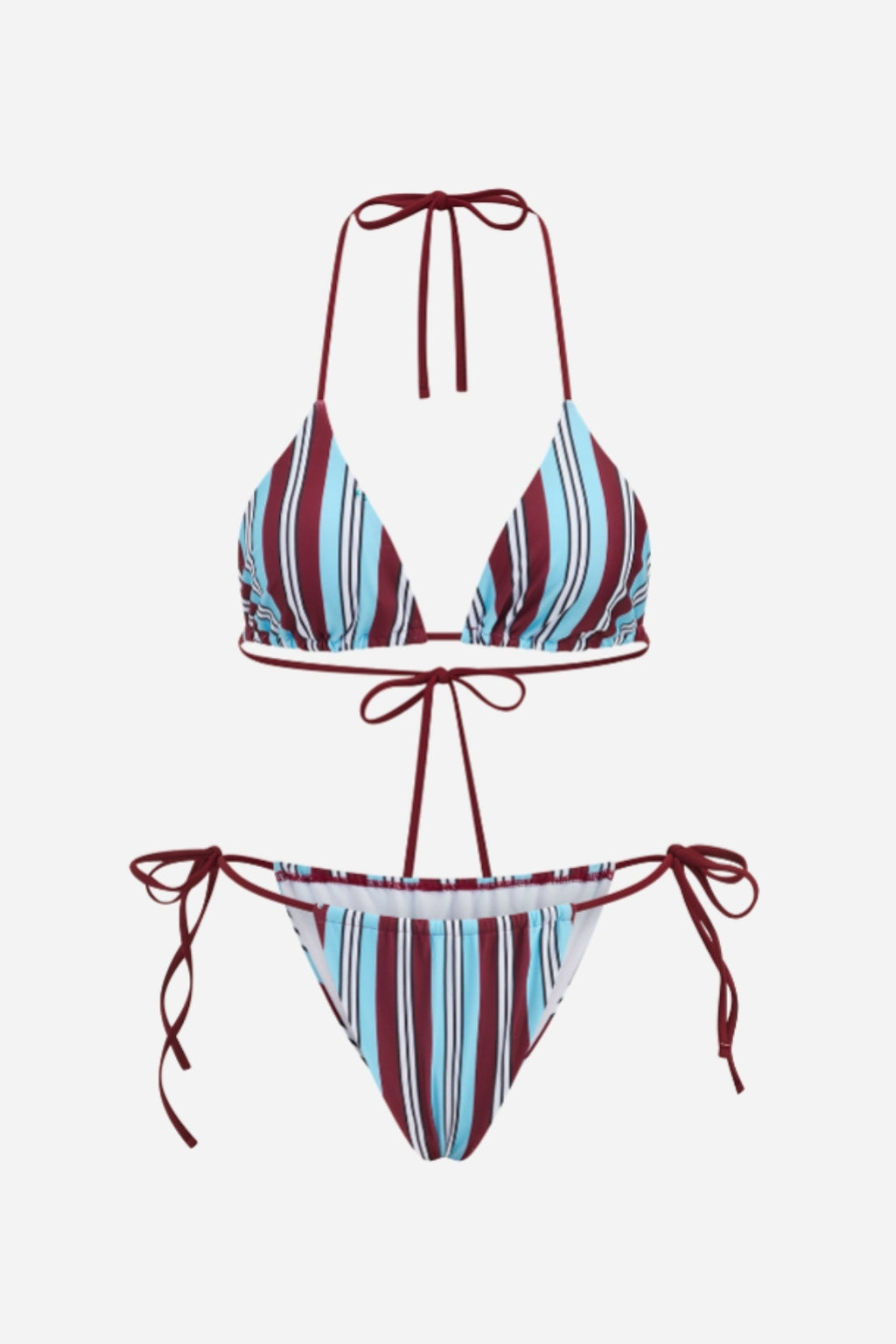 Stripe Tie Bikini