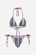 Stripe Tie Bikini