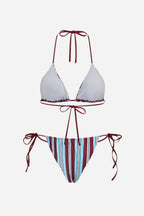 Stripe Tie Bikini