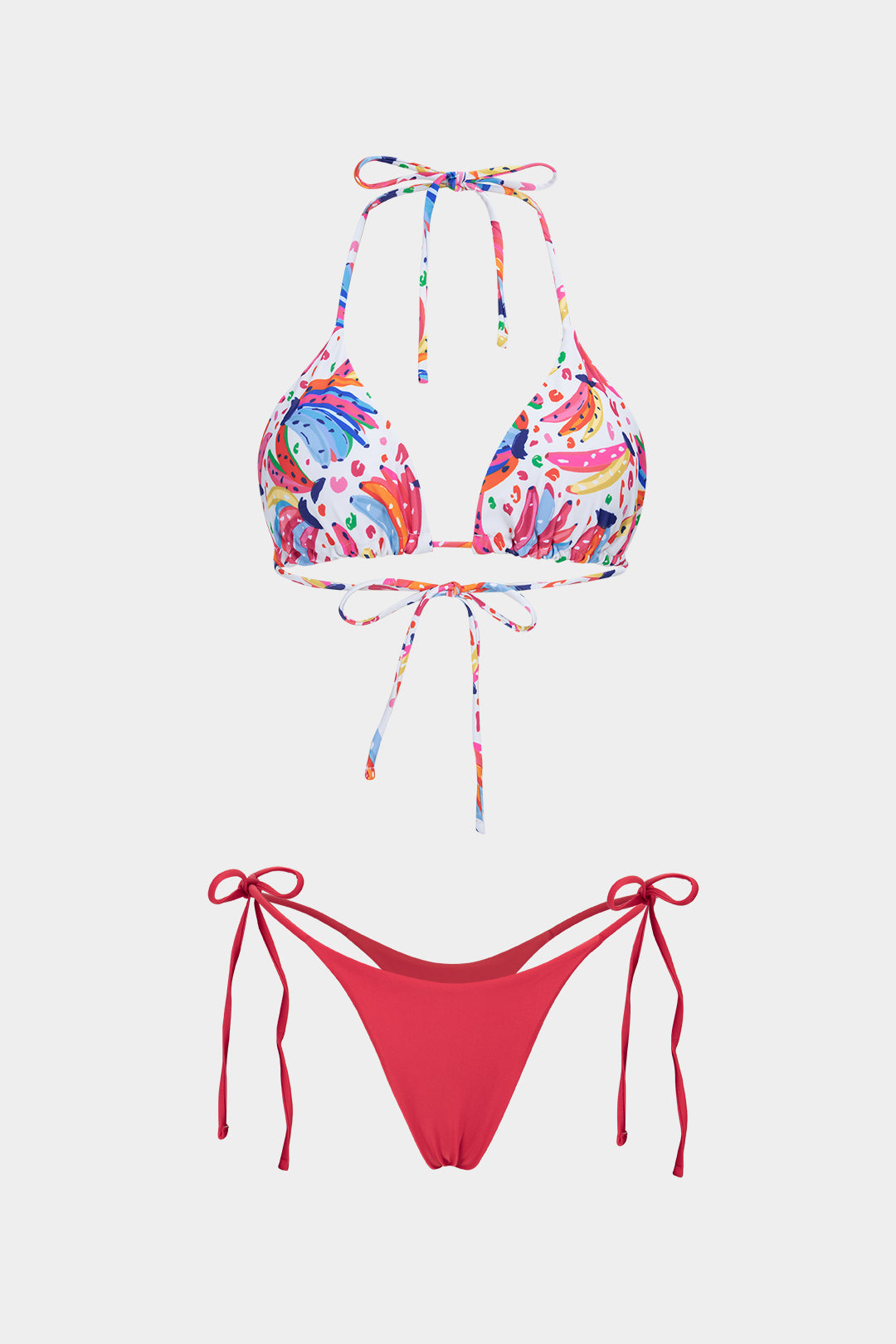 Rosvell Coral Splash Bikini Set