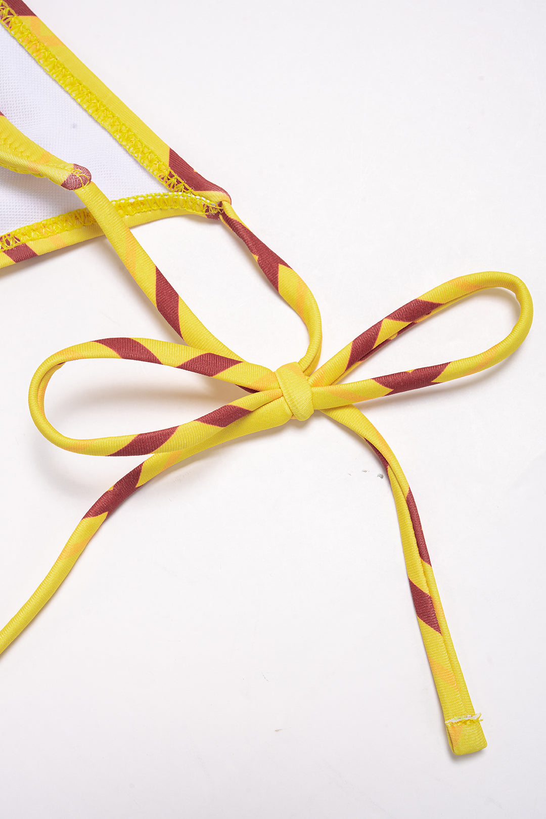 Rosvell Golden Grid Bikini Set