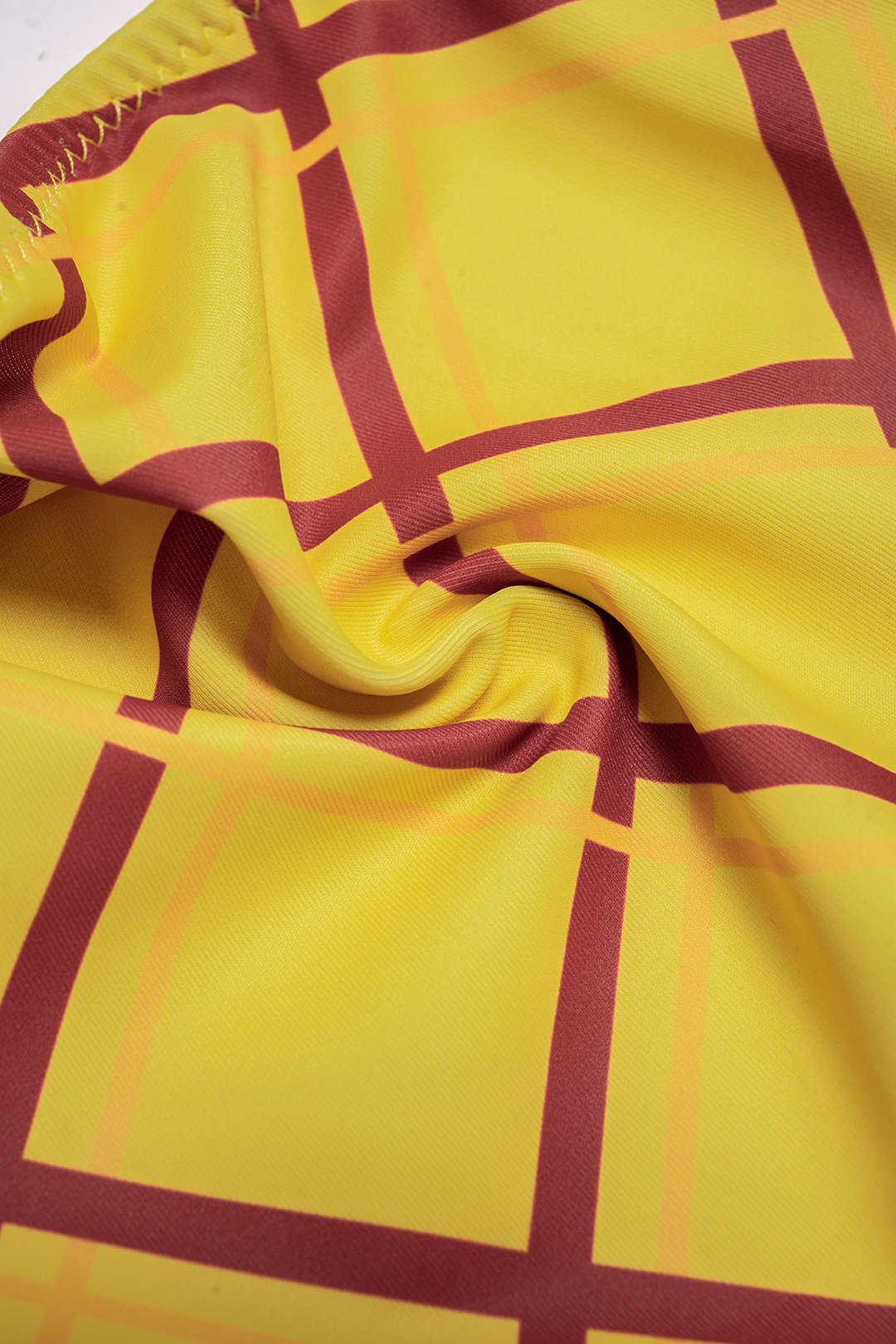 Rosvell Golden Grid Bikini Set