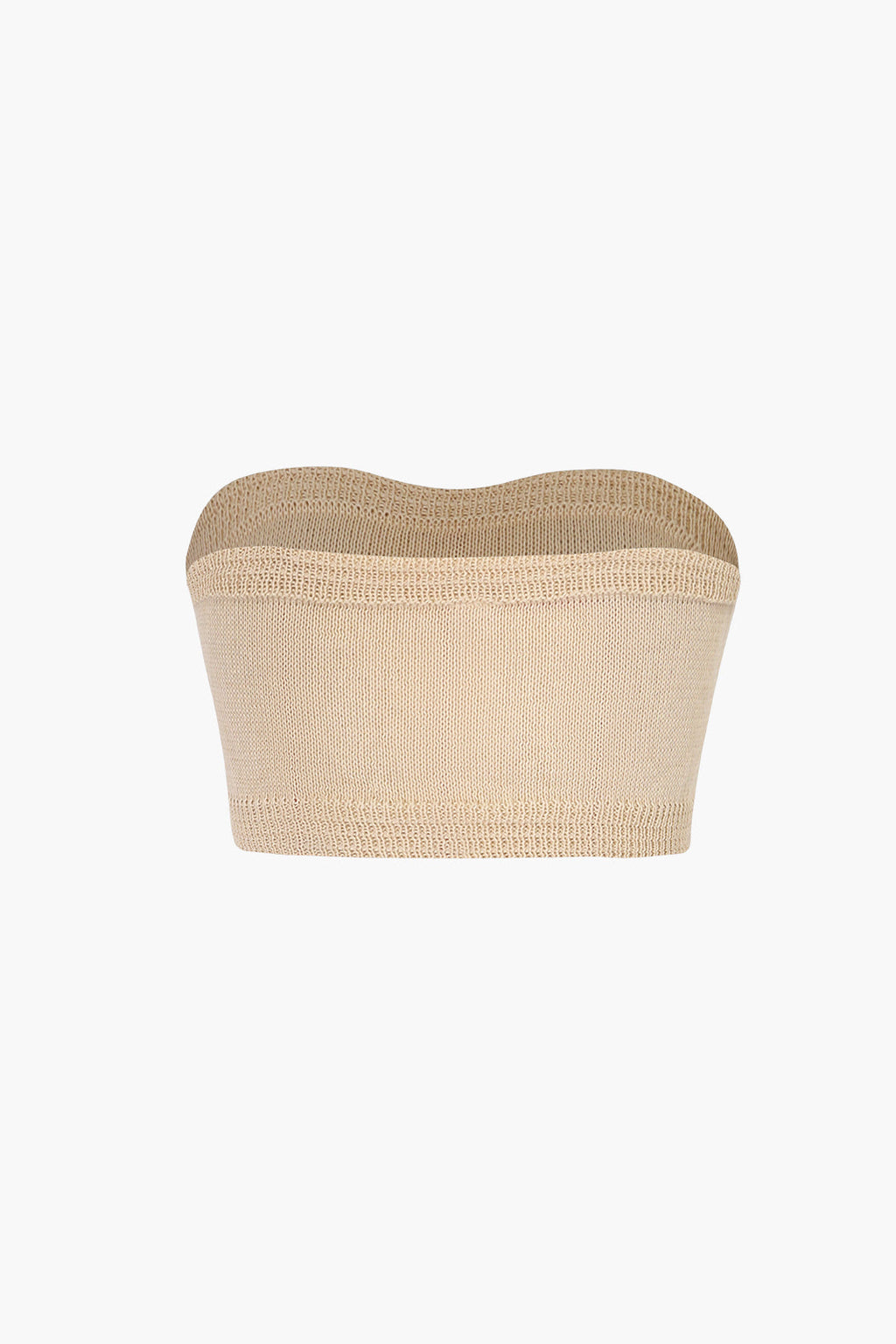 Bej Örgü Etekli Plaj Seti